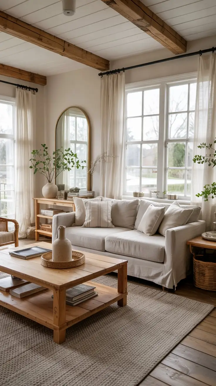 Fresh Inspiration For Farmhouse Living Room Ideas 2026