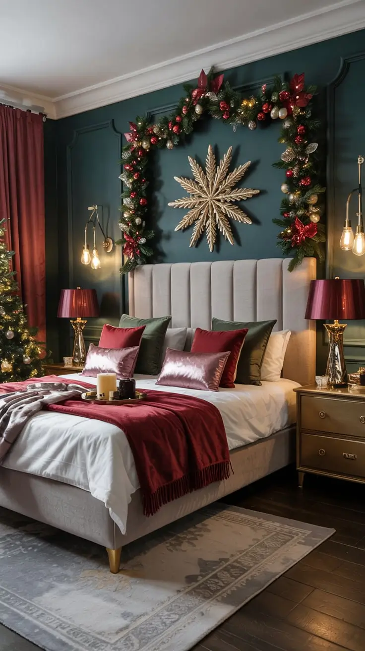 Cozy And Stylish Ways To Transform Your Bedroom For Christmas 2025