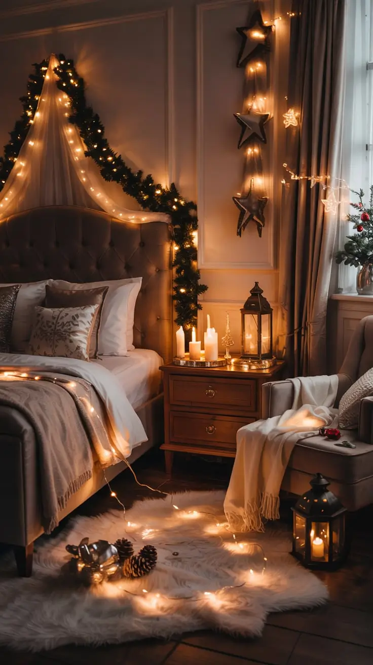 Cozy And Stylish Ways To Transform Your Bedroom For Christmas 2025