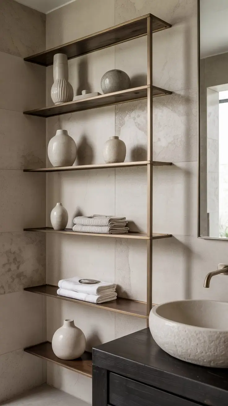 Fresh Inspiration for Stylish and Functional Bathroom Shelving in 2026
