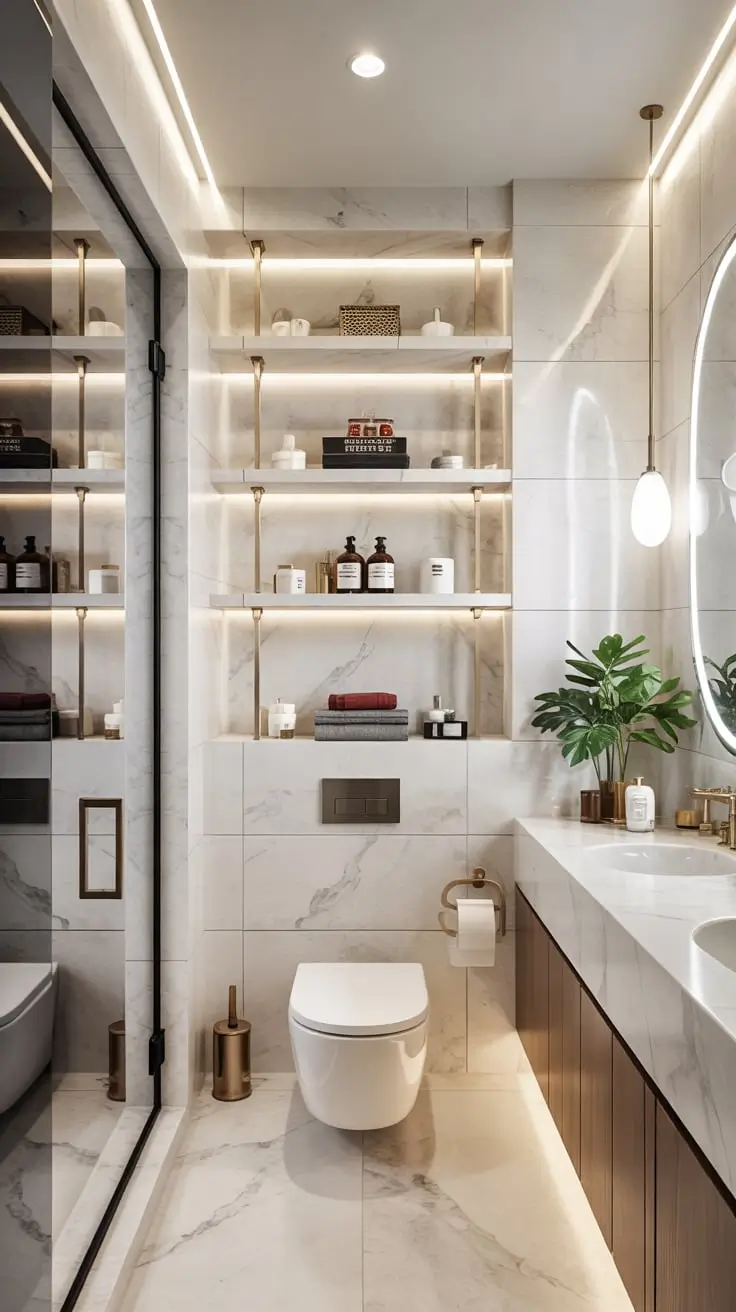 Fresh Inspiration for Stylish and Functional Bathroom Shelving in 2026