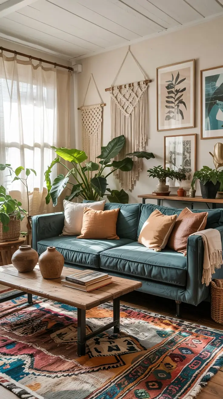 Transform Your Space With Inspiring Boho Living Room Ideas 2026
