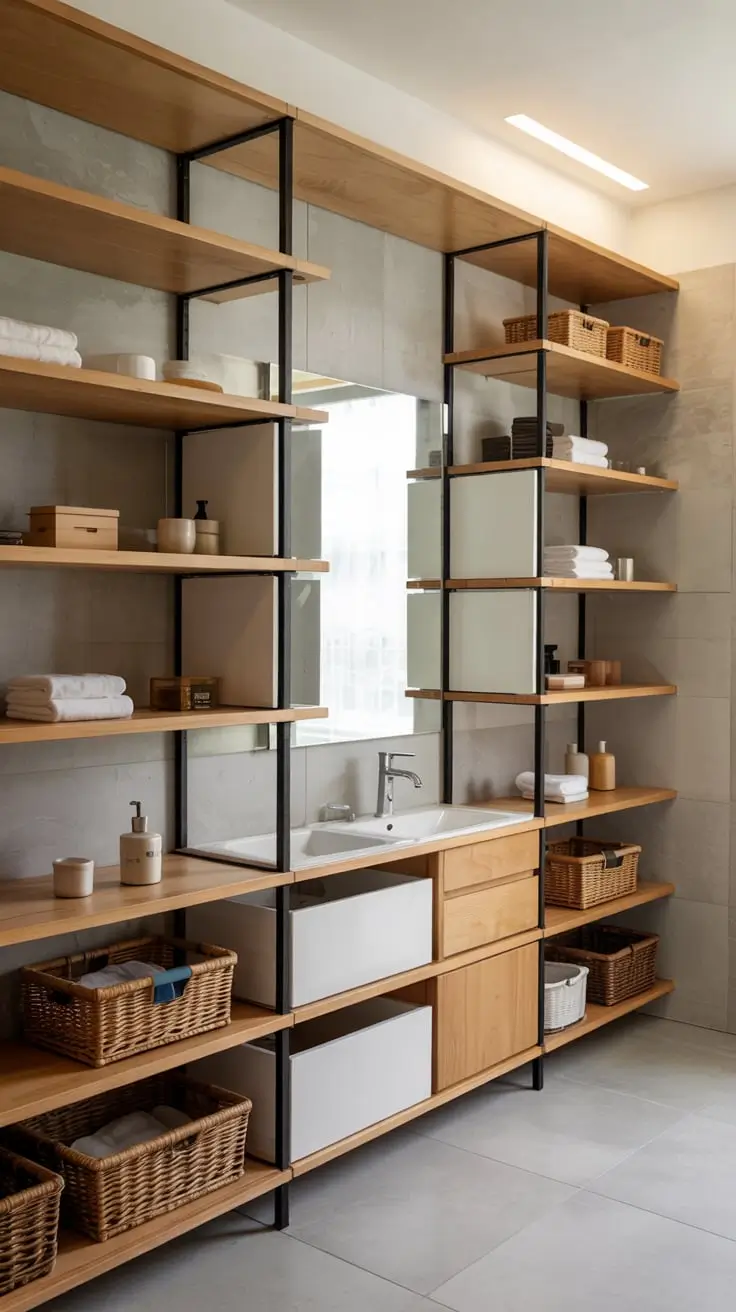 Fresh Inspiration for Stylish and Functional Bathroom Shelving in 2026