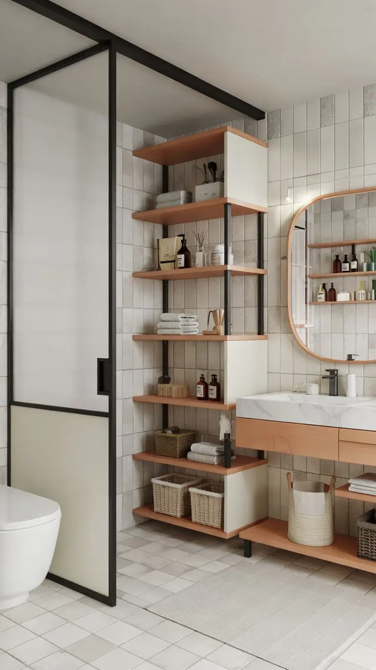 Fresh Inspiration for Stylish and Functional Bathroom Shelving in 2026