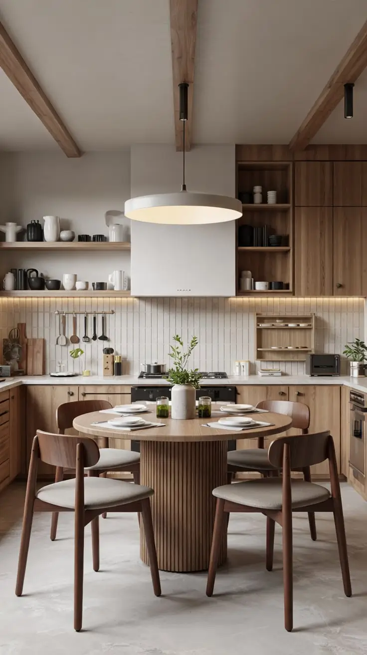 Fresh Inspiration for Modern Homes With Trendy Round Kitchen Table Ideas 2026