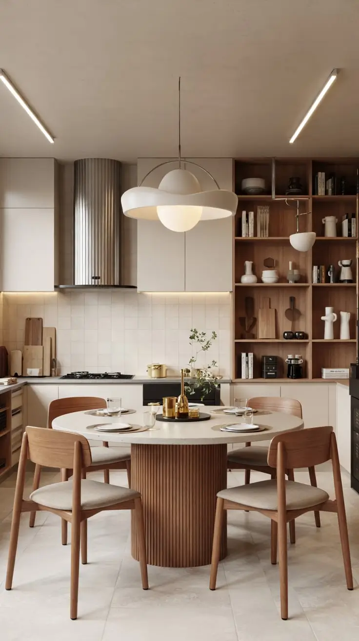 Fresh Inspiration for Modern Homes With Trendy Round Kitchen Table Ideas 2026