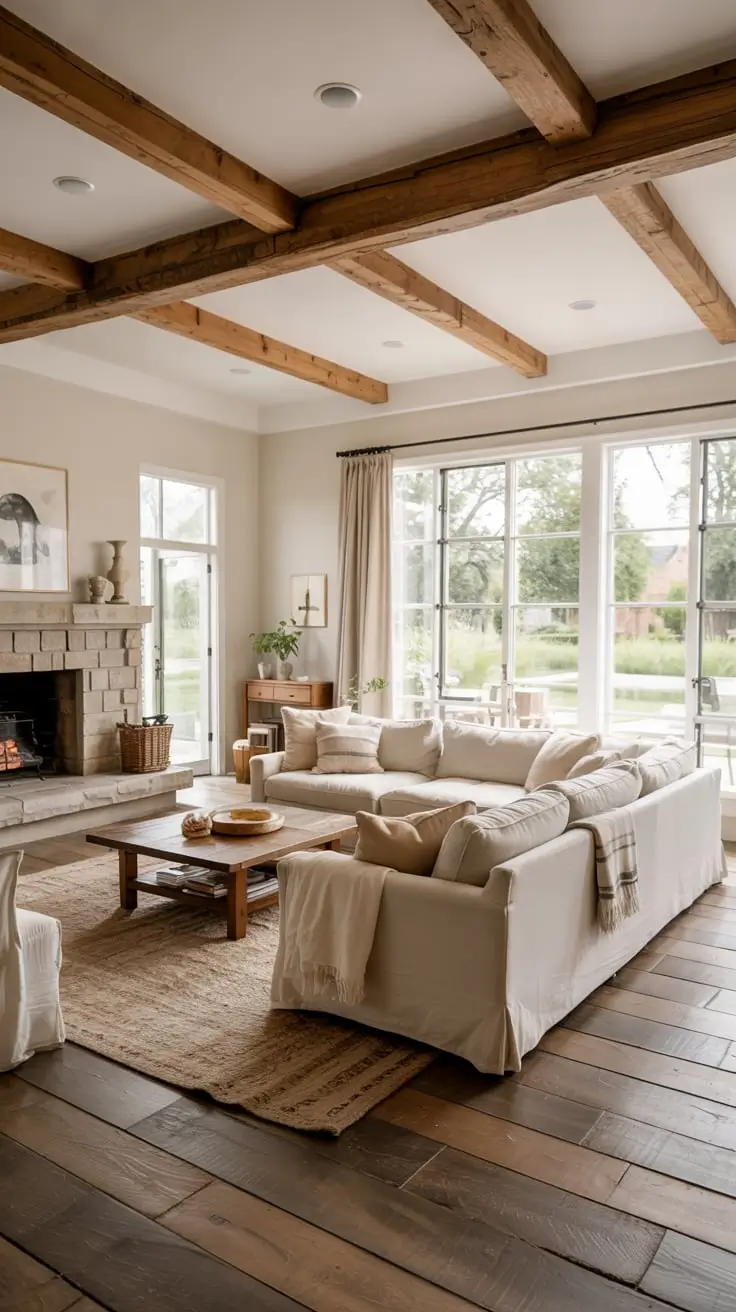 Fresh Inspiration For Farmhouse Living Room Ideas 2026
