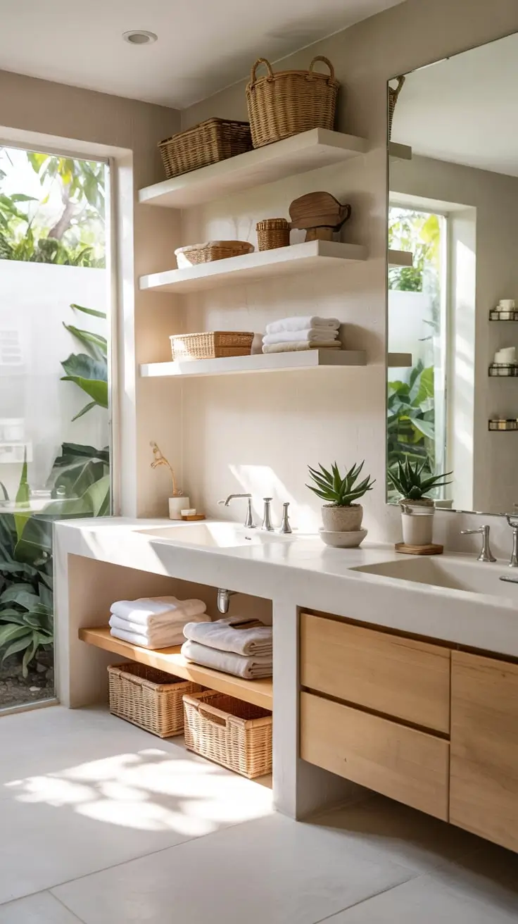 Fresh Inspiration for Stylish and Functional Bathroom Shelving in 2026