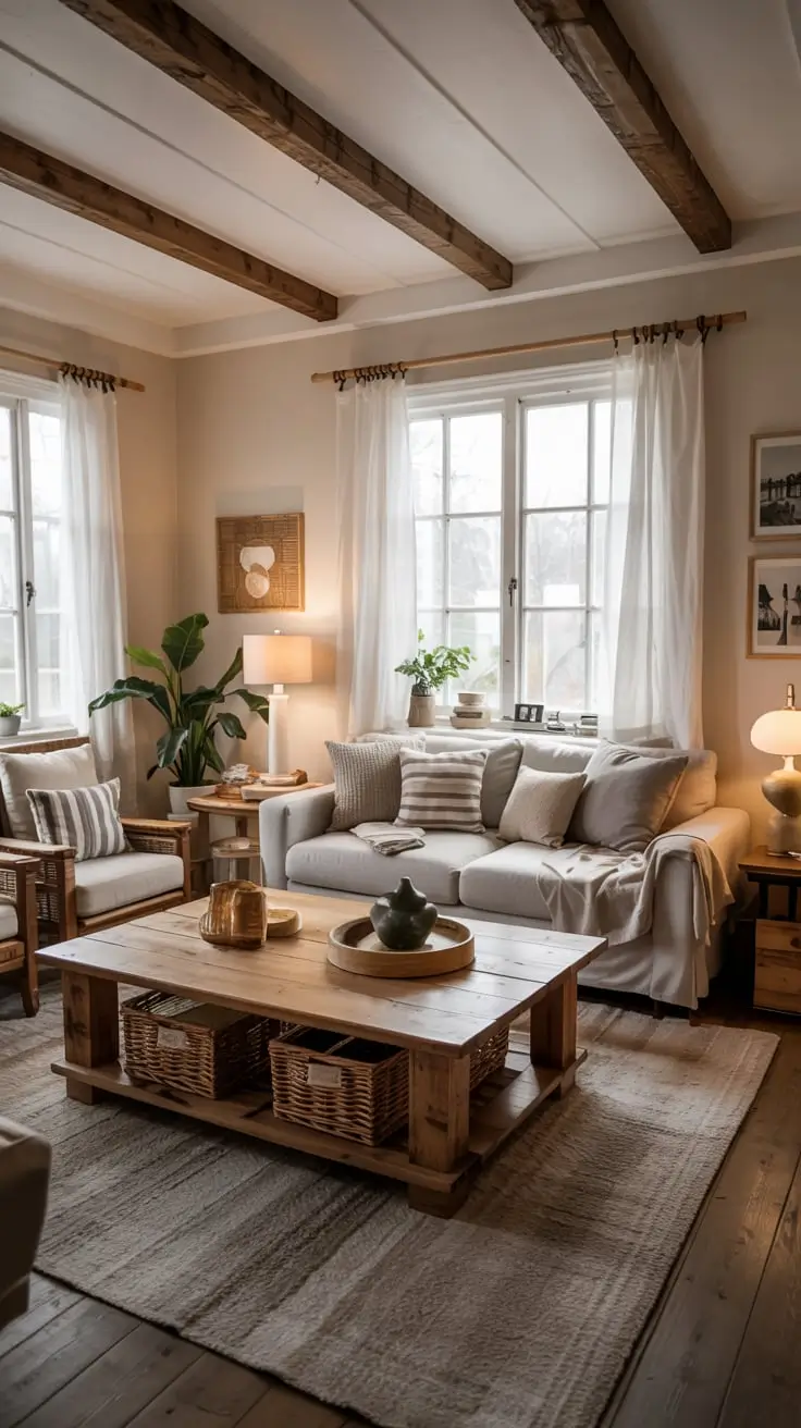 Fresh Inspiration For Farmhouse Living Room Ideas 2026