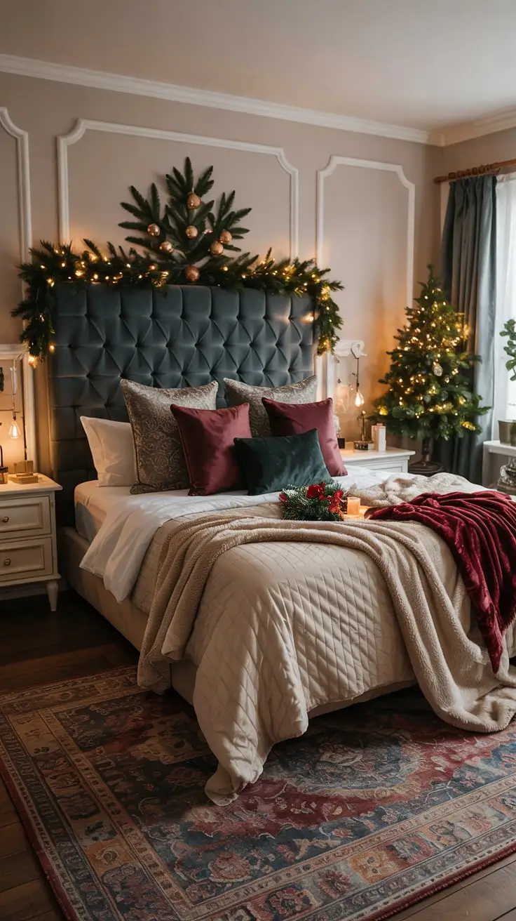 Cozy And Stylish Ways To Transform Your Bedroom For Christmas 2025