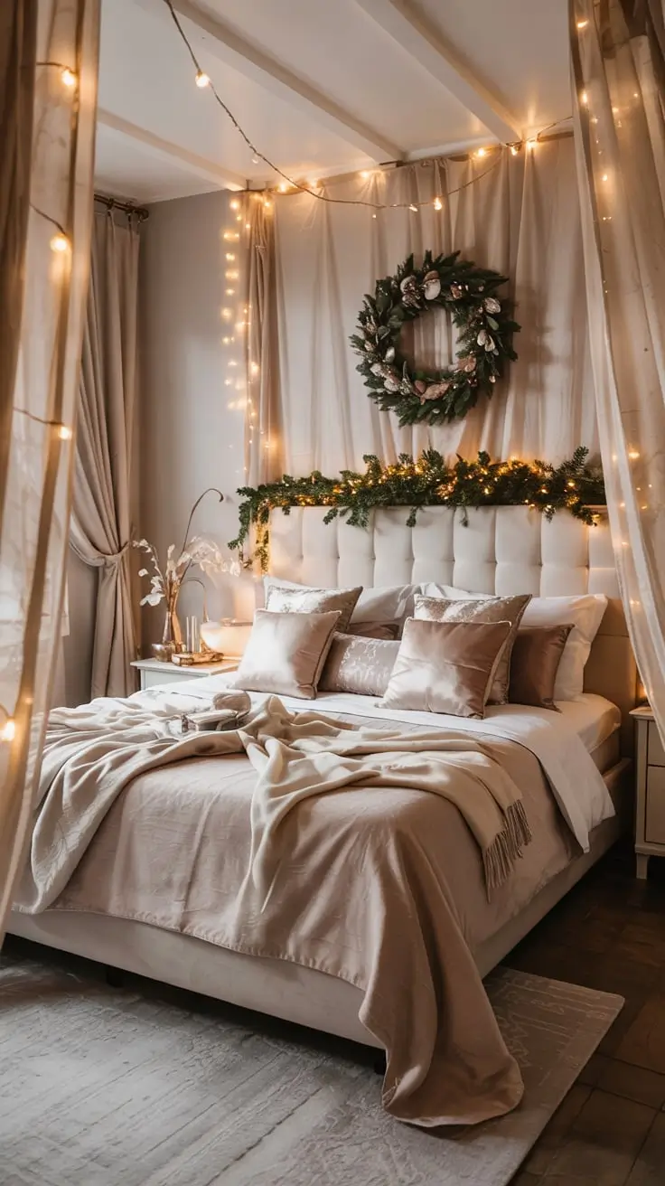 Cozy And Stylish Ways To Transform Your Bedroom For Christmas 2025