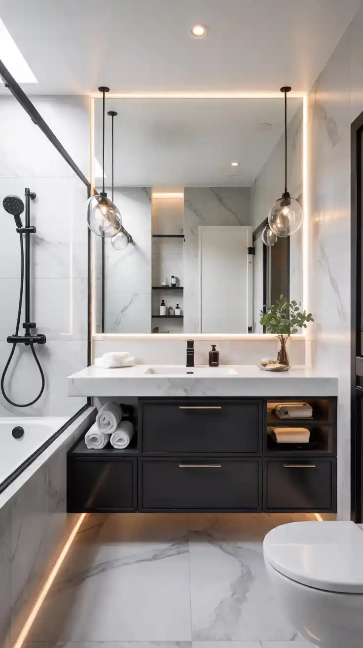 Stylish Transformations With Black And White Bathroom Ideas 2026