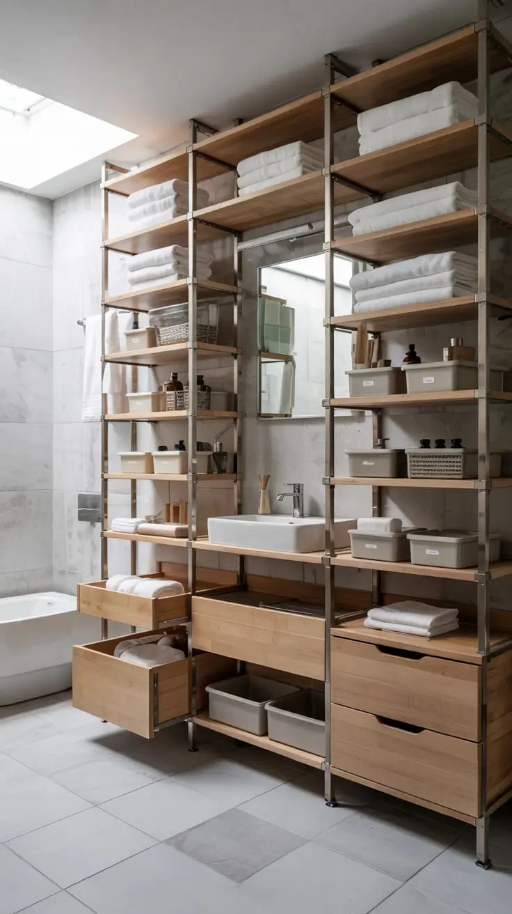 Fresh Inspiration for Stylish and Functional Bathroom Shelving in 2026