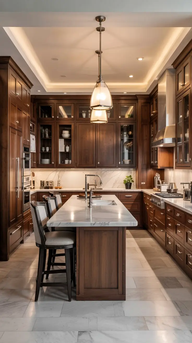 Fresh Design Inspirations For Trendsetting Brown Kitchens In 2026