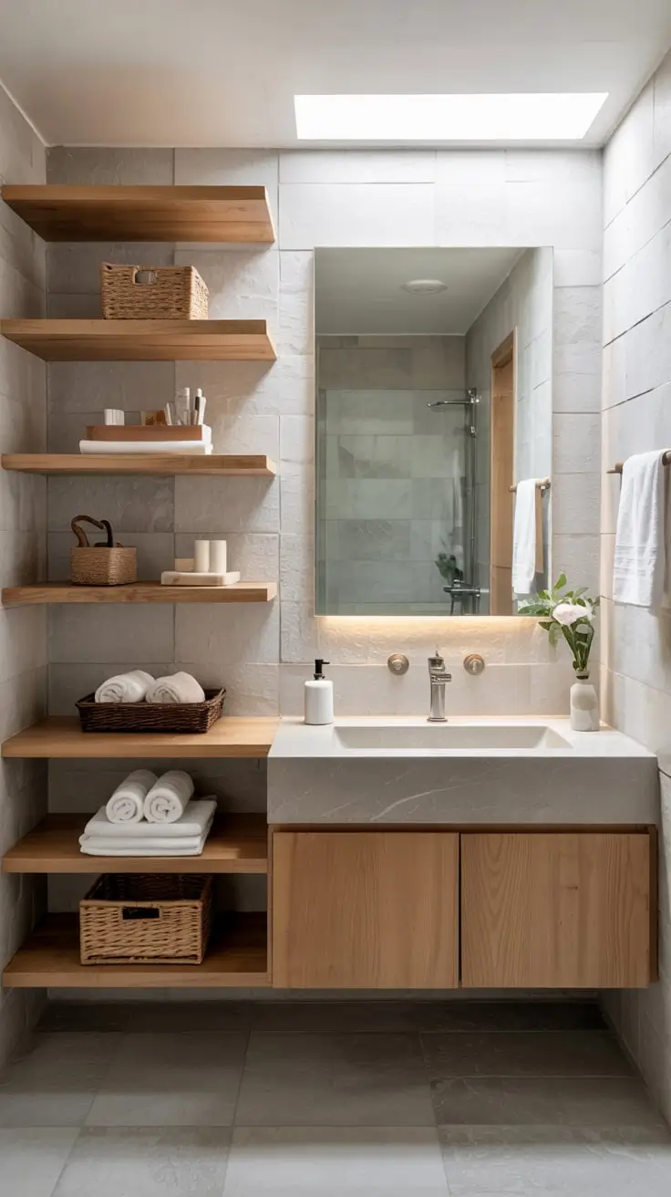 Fresh Inspiration for Stylish and Functional Bathroom Shelving in 2026