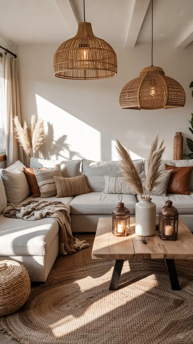 Transform Your Space With Inspiring Boho Living Room Ideas 2026