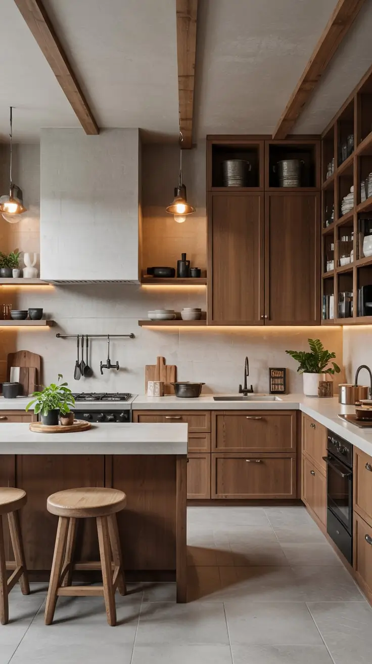 Fresh Design Inspirations For Trendsetting Brown Kitchens In 2026