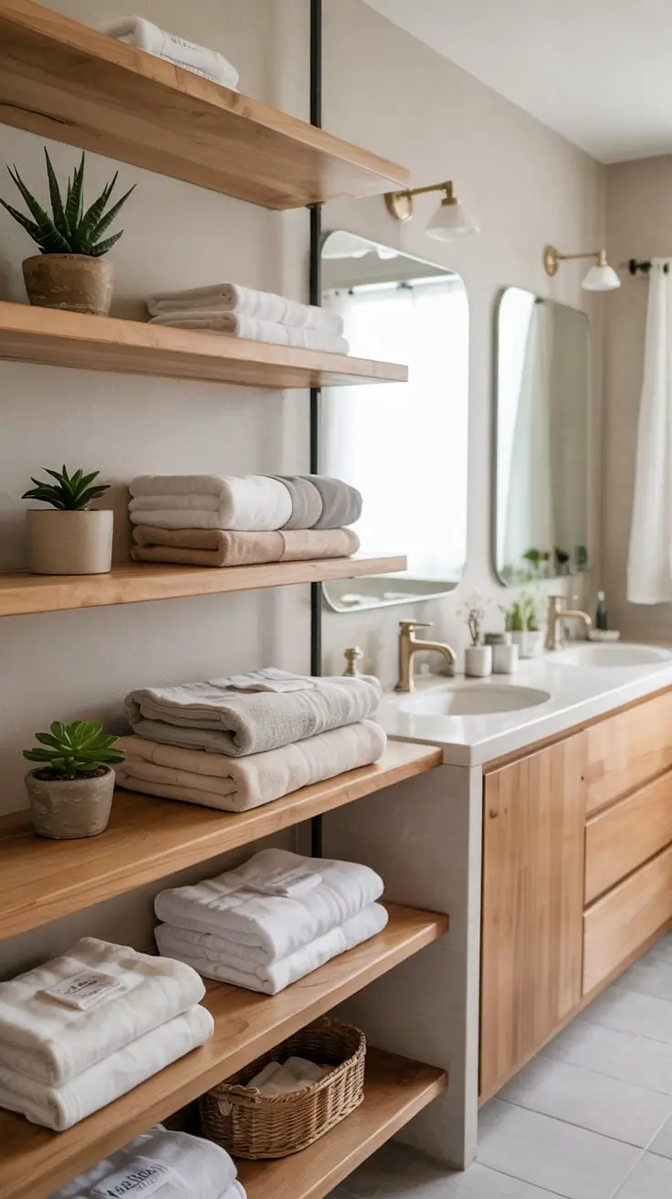 Fresh Inspiration for Stylish and Functional Bathroom Shelving in 2026