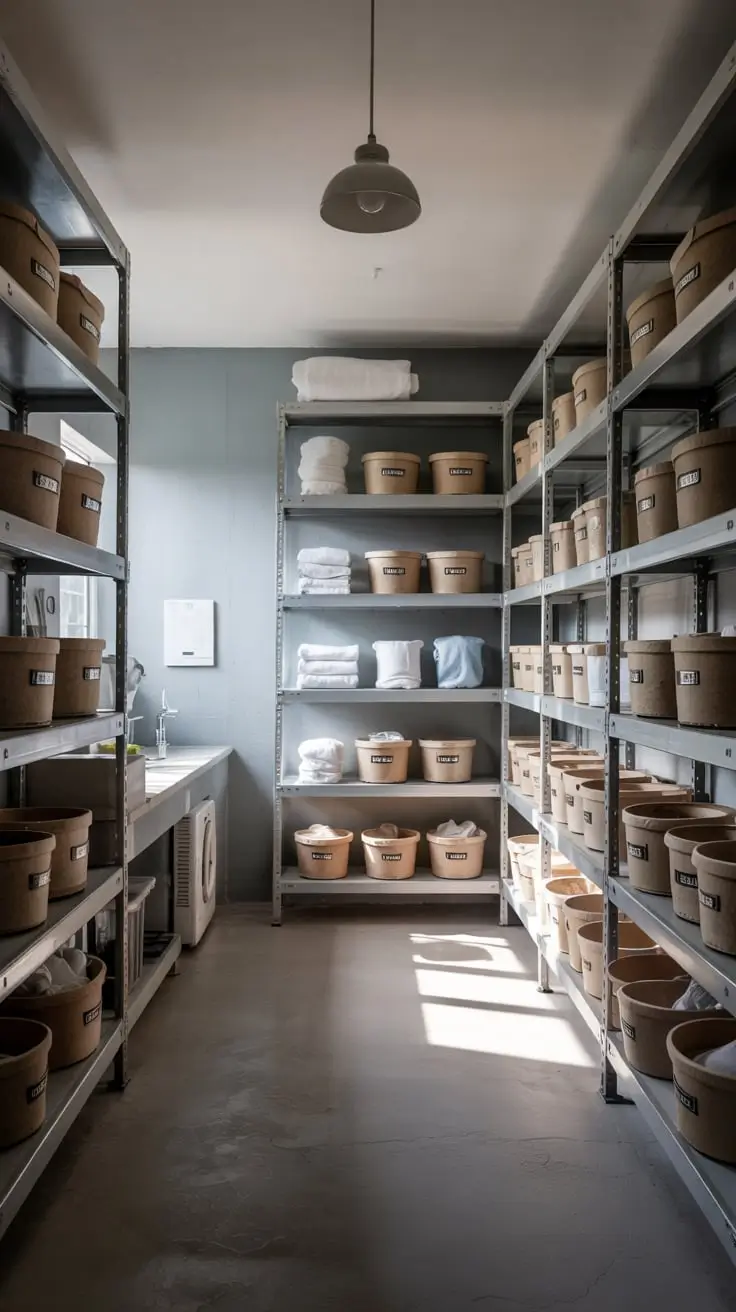 Transform Your Space With Trendy Laundry Room Shelves Ideas 2026