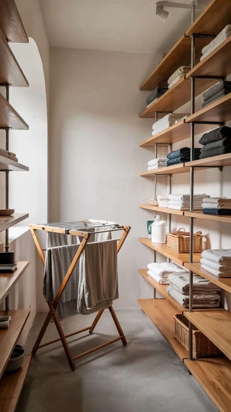 Transform Your Space With Trendy Laundry Room Shelves Ideas 2026