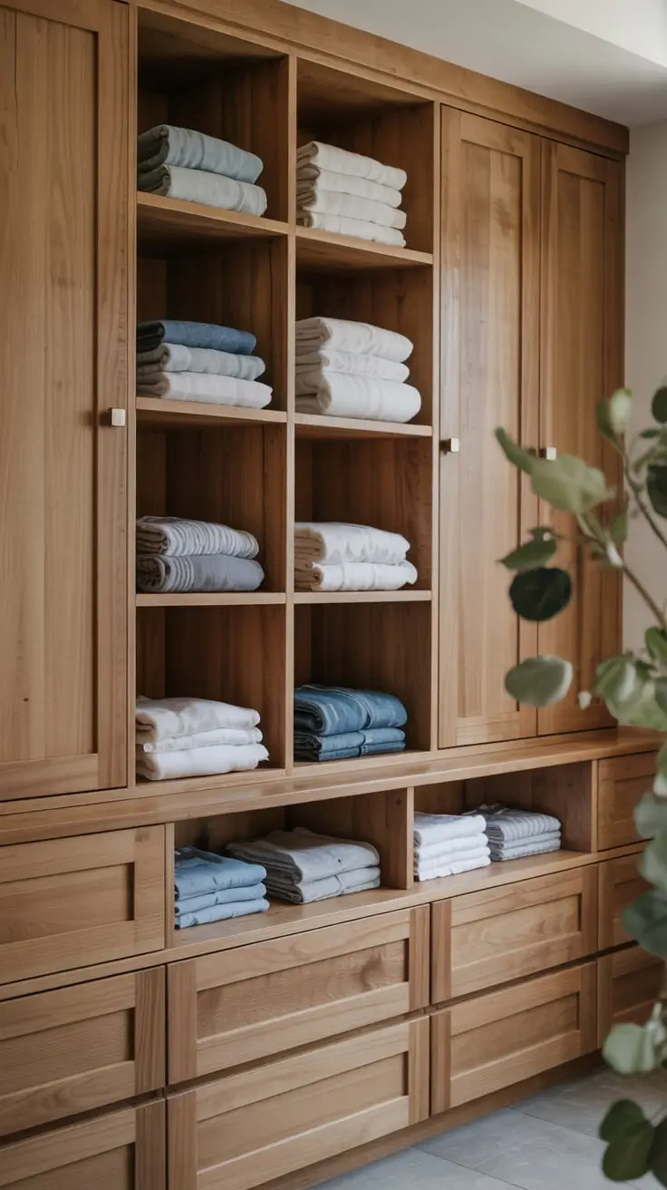 Transform Your Space With Trendy Laundry Room Shelves Ideas 2026