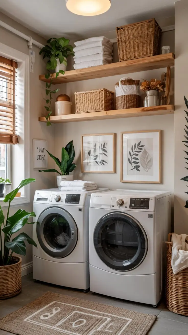 Transform Your Space With Trendy Laundry Room Shelves Ideas 2026