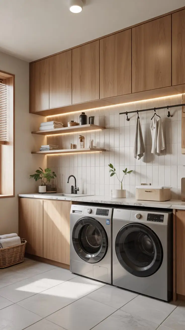 Transform Your Space With Trendy Laundry Room Shelves Ideas 2026