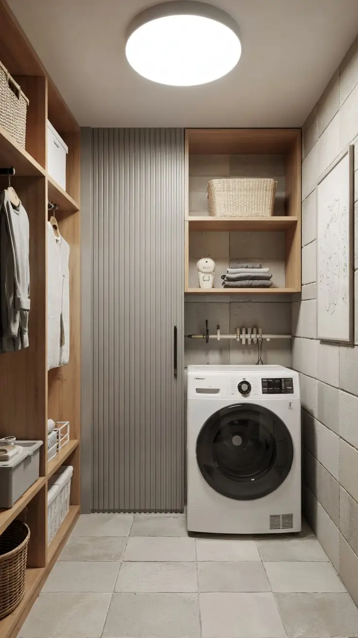 Transform Your Space With Trendy Laundry Room Shelves Ideas 2026
