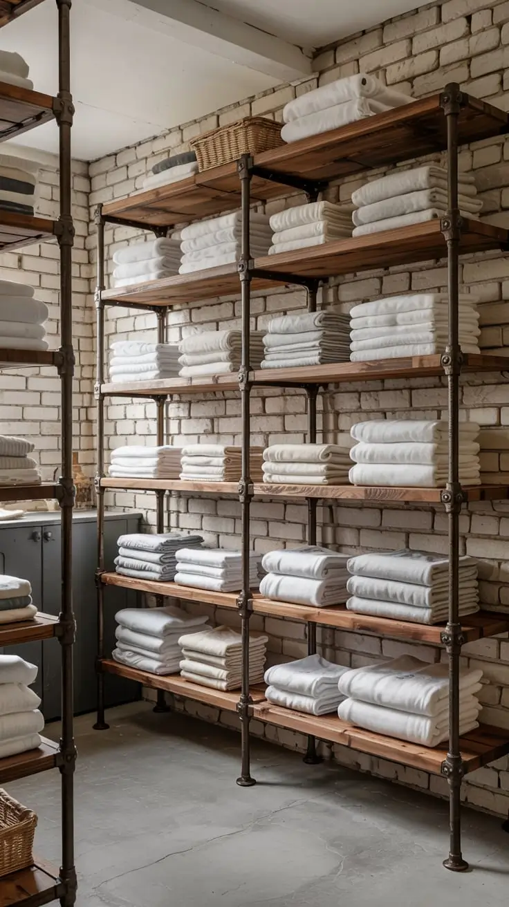 Transform Your Space With Trendy Laundry Room Shelves Ideas 2026