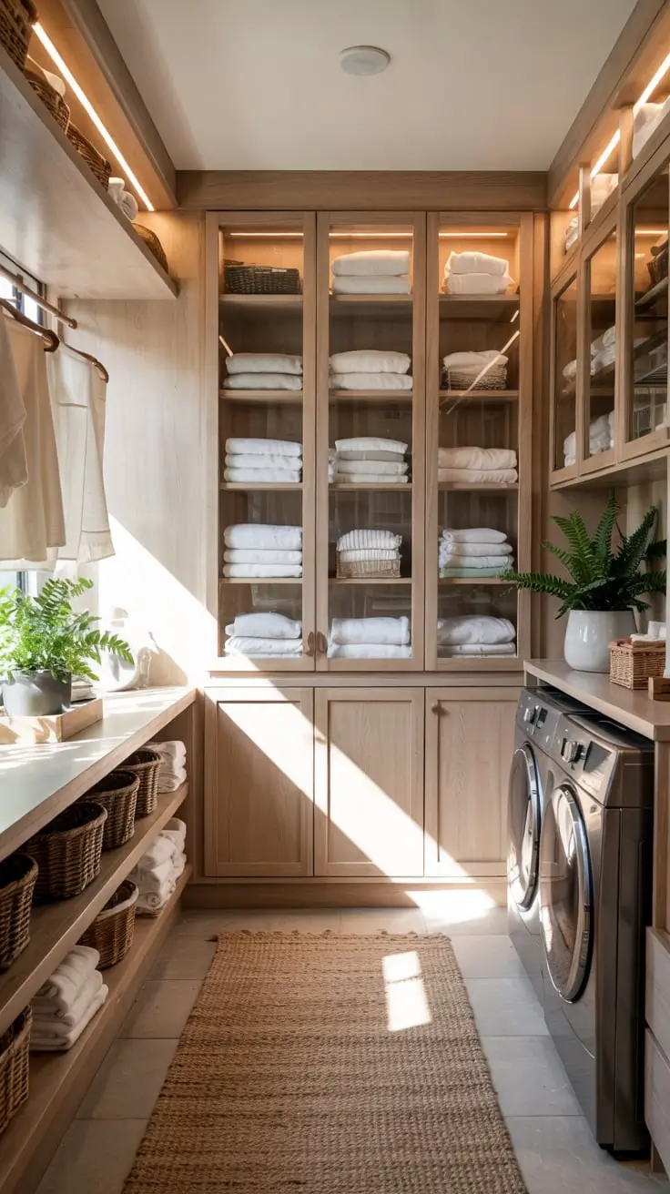 Transform Your Space With Trendy Laundry Room Shelves Ideas 2026