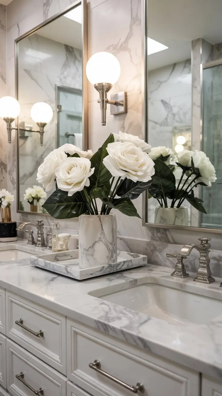 Fresh Trends To Elevate Your Vanity With Bathroom Sink Decor Ideas 2026