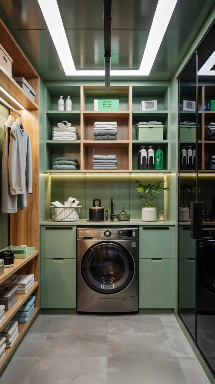 Transform Your Space With Trendy Laundry Room Shelves Ideas 2026