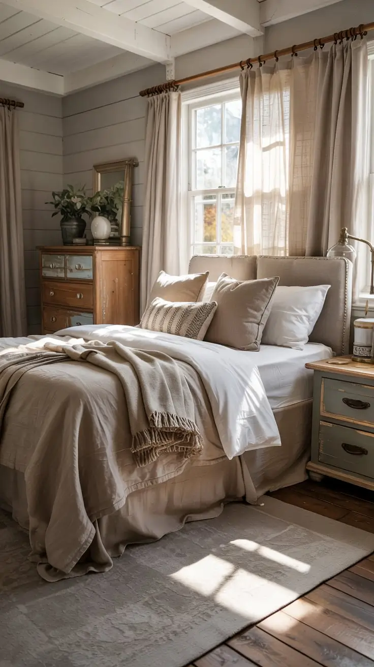 Dreamy Farmhouse Bedroom Ideas 2026 For Cozy And Modern Country Living