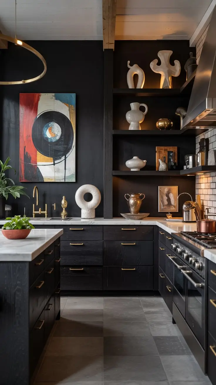 Bold And Modern Transformations With Black Kitchen Ideas 2026