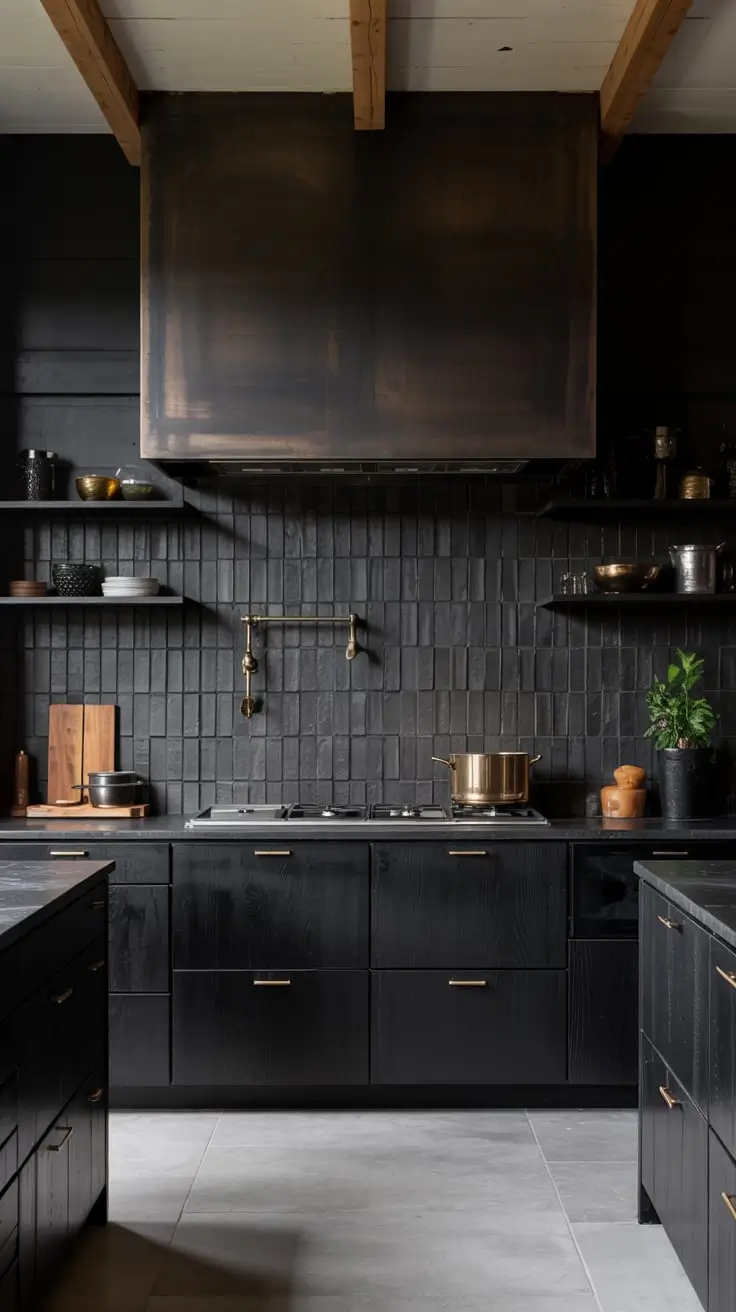 Bold And Modern Transformations With Black Kitchen Ideas 2026