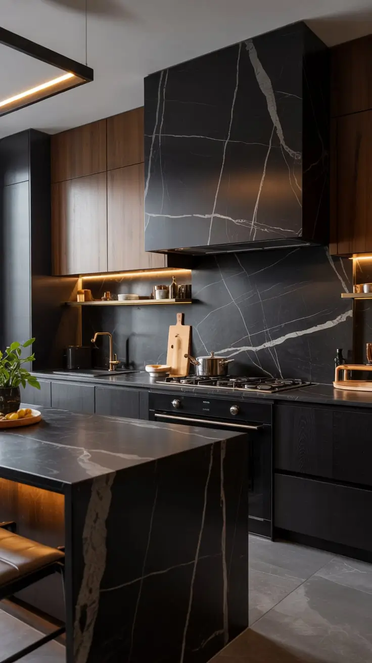 Bold And Modern Transformations With Black Kitchen Ideas 2026
