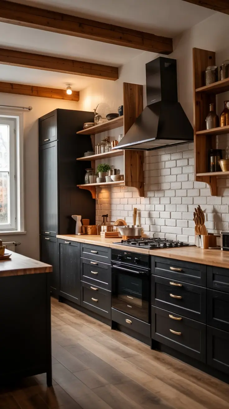 Bold And Modern Transformations With Black Kitchen Ideas 2026