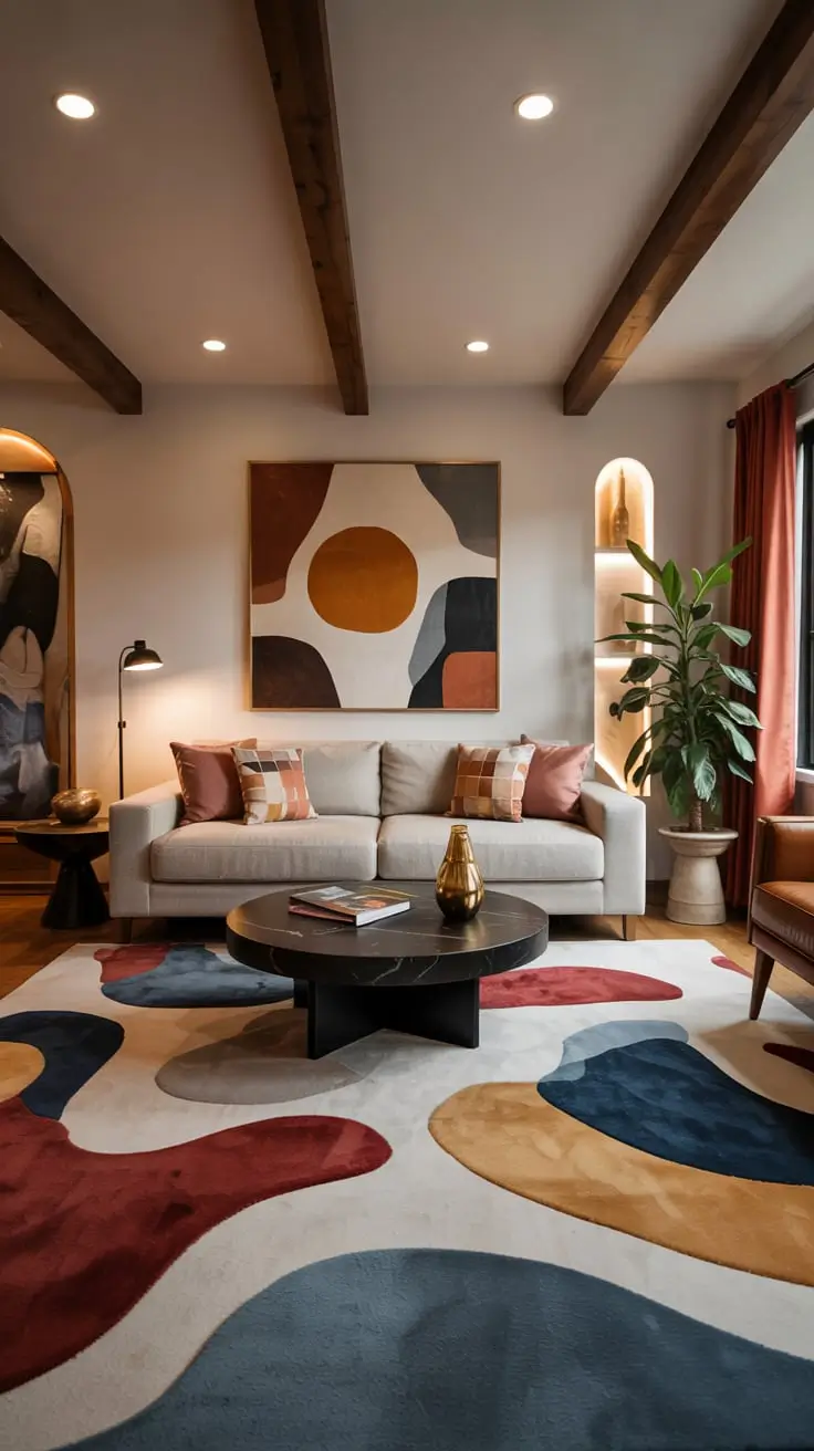 Fresh And Stylish Living Room Carpet Ideas 2026 For A Modern Cozy Home