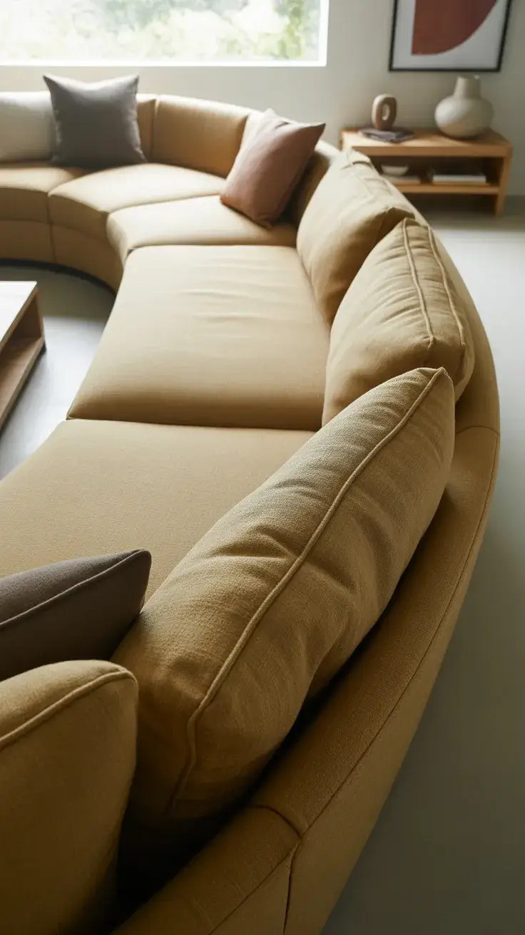 Modern Living Room Inspiration With Stylish Curved Sofa Ideas For 2026