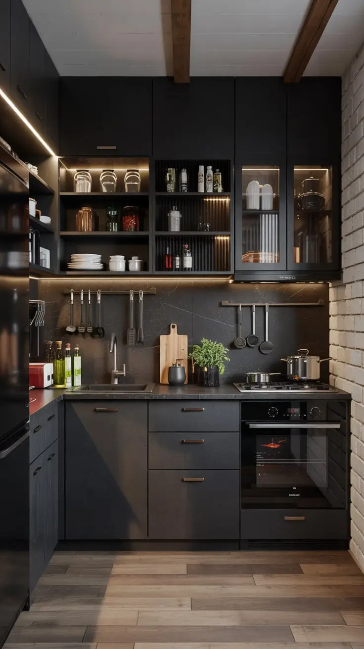 Bold And Modern Transformations With Black Kitchen Ideas 2026