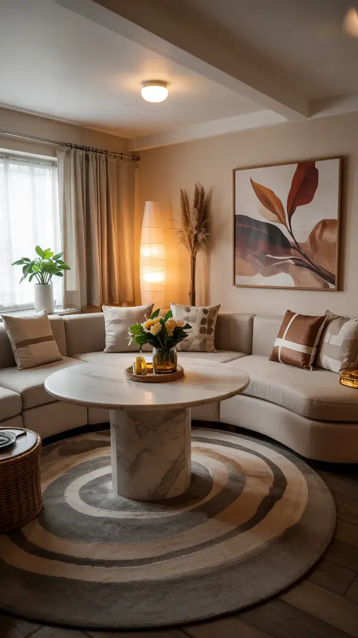 Fresh Styling Inspiration With Round Table Living Room Ideas 2026