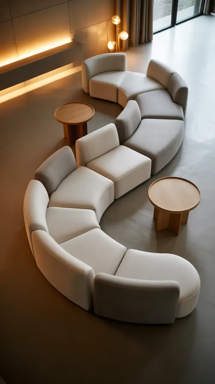 Modern Living Room Inspiration With Stylish Curved Sofa Ideas For 2026