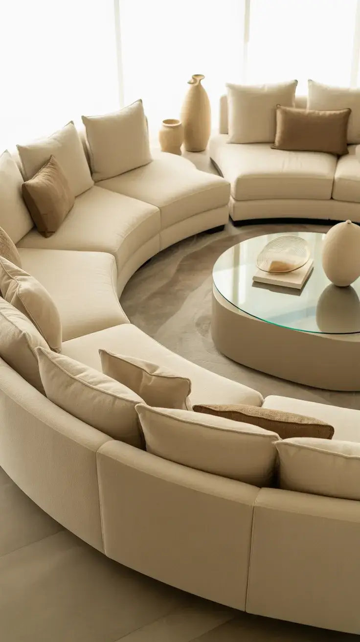 Modern Living Room Inspiration With Stylish Curved Sofa Ideas For 2026