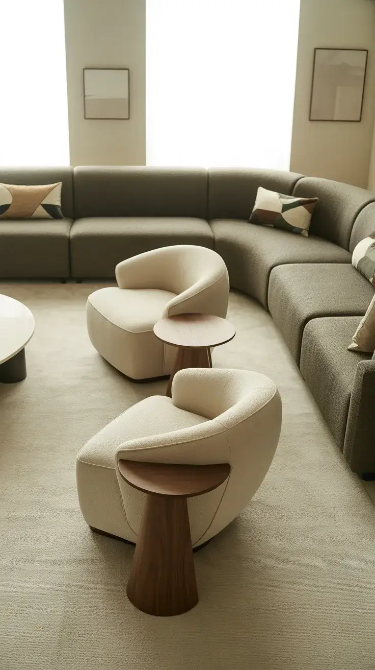 Modern Living Room Inspiration With Stylish Curved Sofa Ideas For 2026