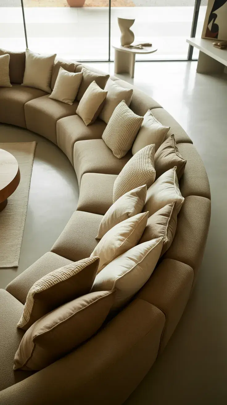 Modern Living Room Inspiration With Stylish Curved Sofa Ideas For 2026