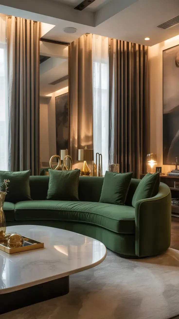 Modern Living Room Inspiration With Stylish Curved Sofa Ideas For 2026