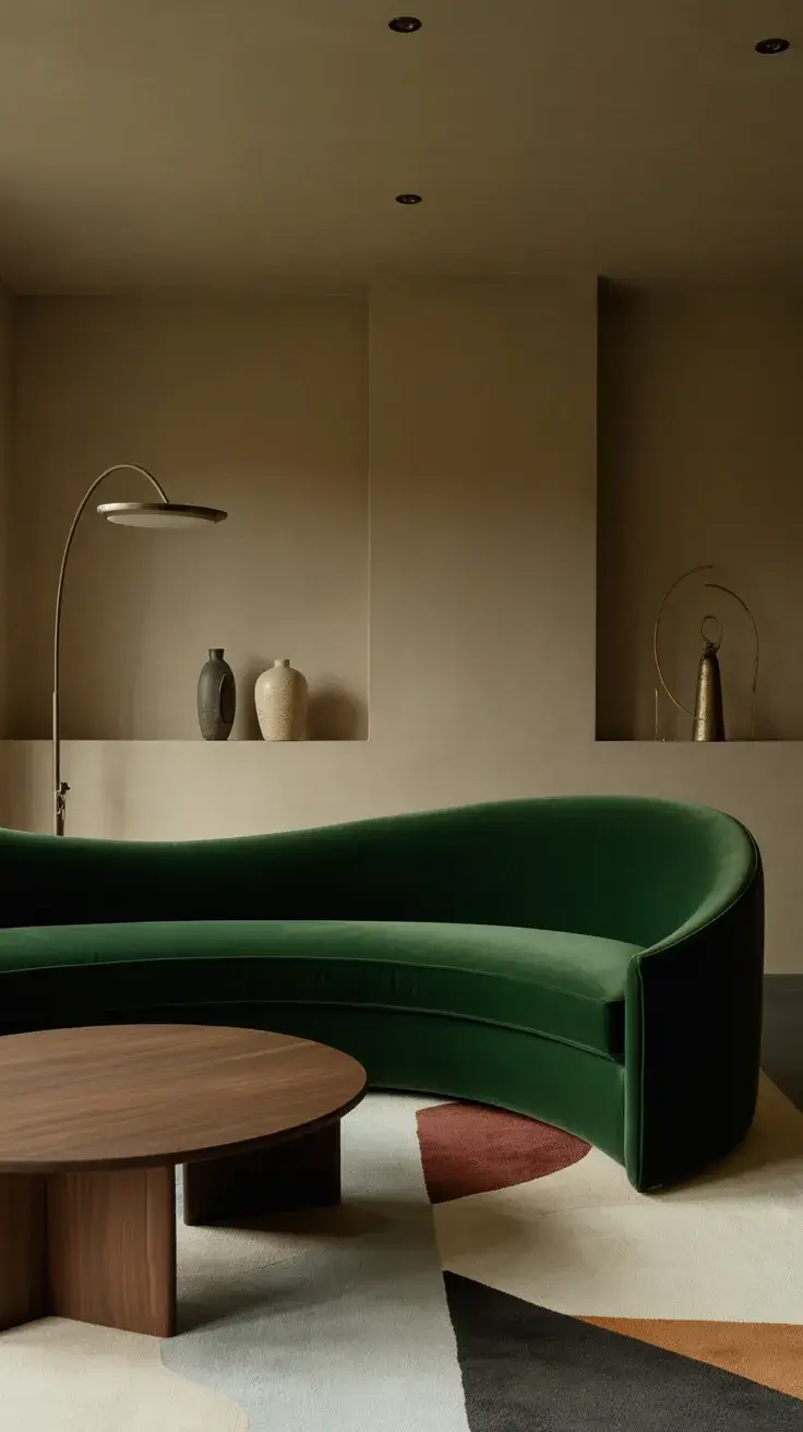 Modern Living Room Inspiration With Stylish Curved Sofa Ideas For 2026