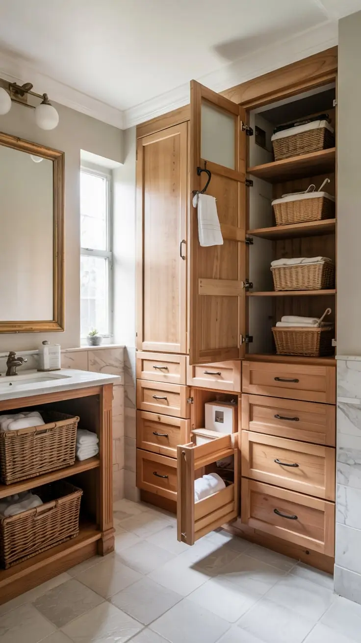 Fresh Inspiration For Stylish Bathroom Storage Cabinet Ideas 2026