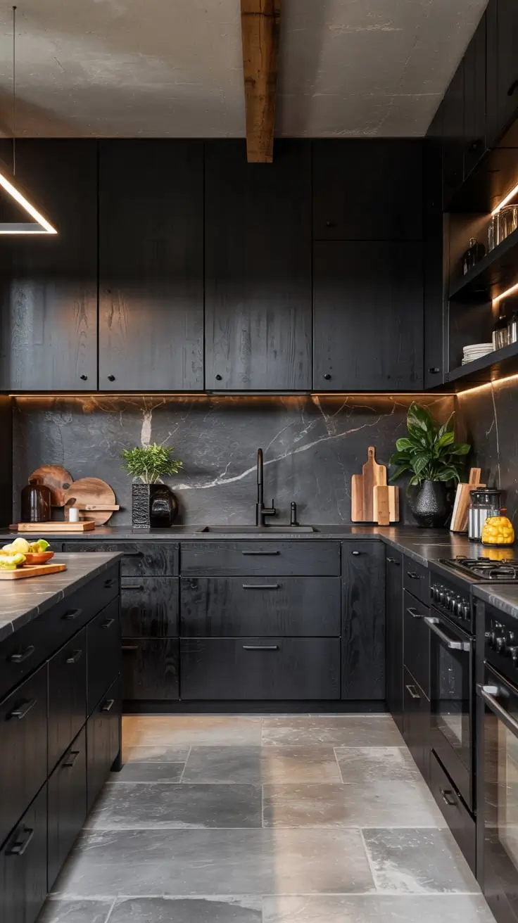 Bold And Modern Transformations With Black Kitchen Ideas 2026