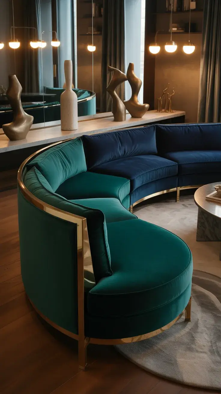 Modern Living Room Inspiration With Stylish Curved Sofa Ideas For 2026